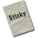 QuickSticky Widget logo