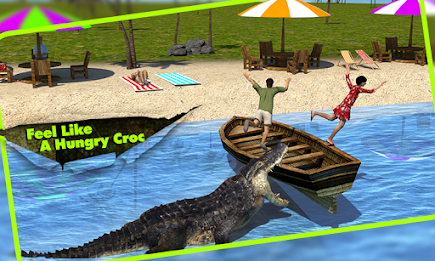 Crocodile Simulator 3D poster 2