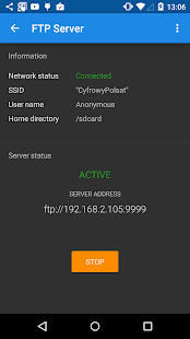 Solid Explorer FTP Server