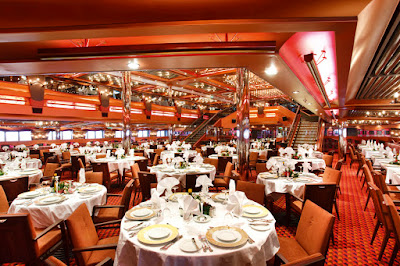 Costa Pacifica's five restaurants offer cruisers plenty of dining options.