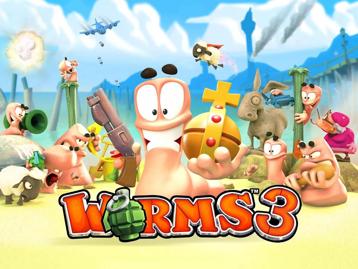 Worms 3 - screenshot