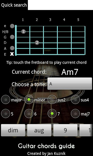 Guitar chords guide