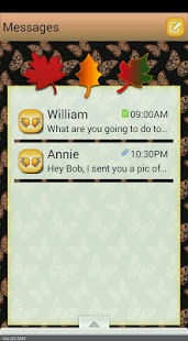 How to install Fall/GO SMS THEME 1.1 unlimited apk for pc