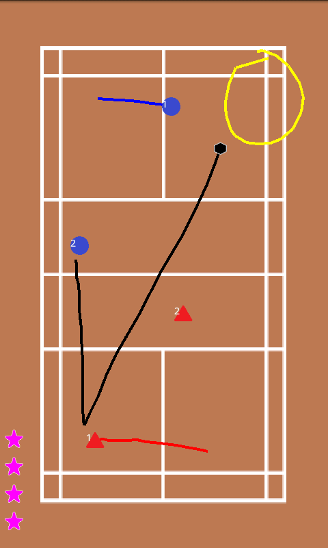 Android application STB badminton screenshort