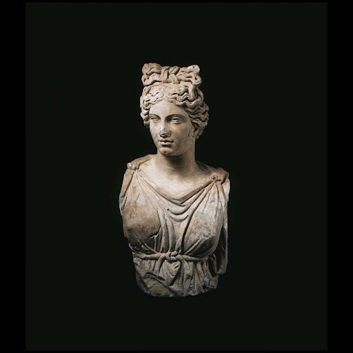 Colossal bust of a goddess or personification
