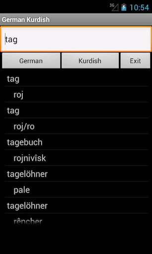 【免費旅遊App】German Kurdish Dictionary-APP點子