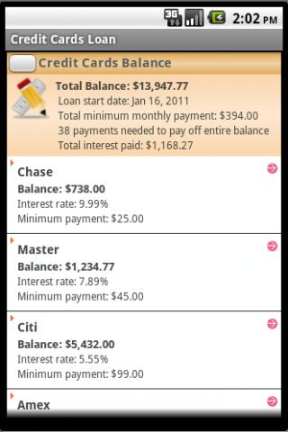 Financial Calculator Pro Screen 2