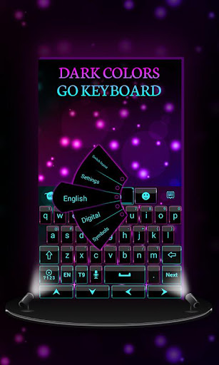 Dark Colors GO Keyboard Theme