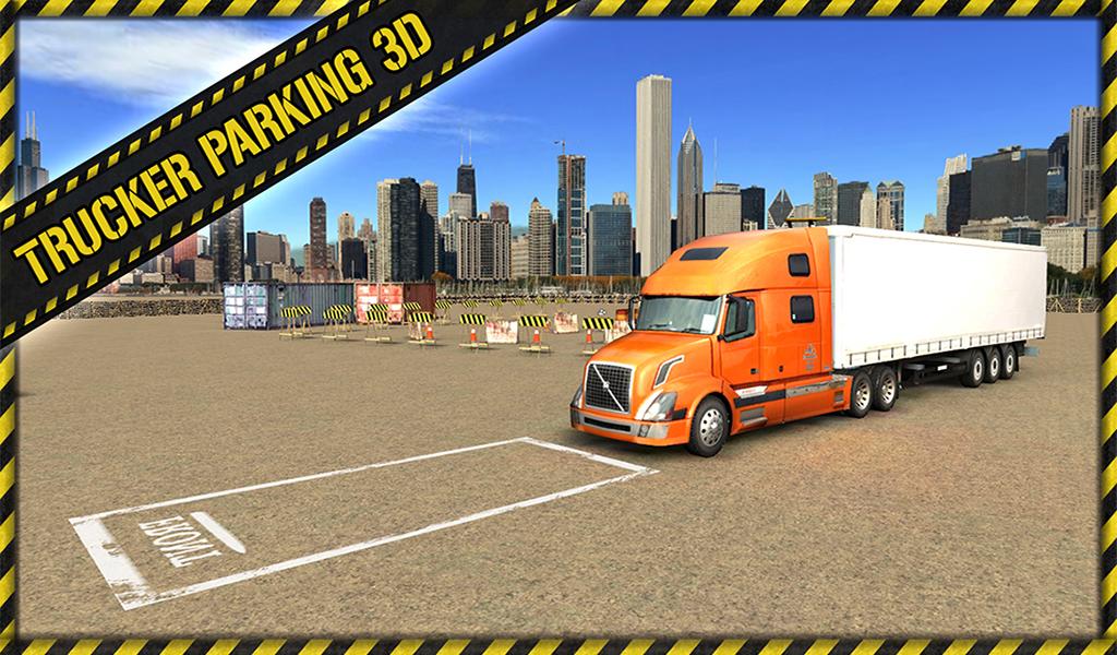Trucker Parking 3D android games}