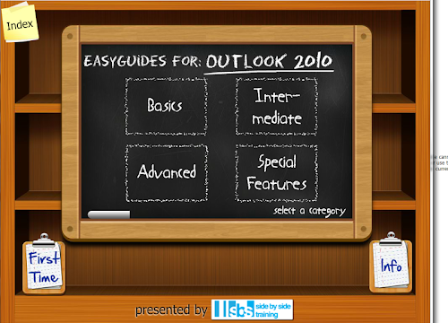Android application EasyGuides for Outlook 2010 screenshort