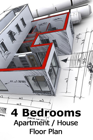 Floor Plan Design 4 Bedrooms