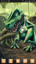 Dinosaur Theme GO Launcher EX poster 1