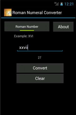 Roman Numeral Converter