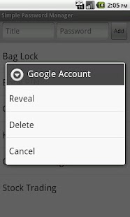 Free Download Simple Password Manager APK
