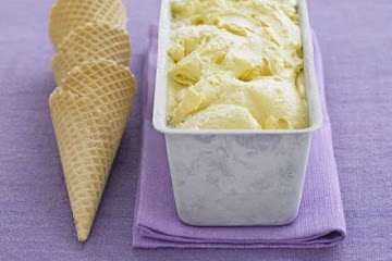 Classic vanilla ice cream