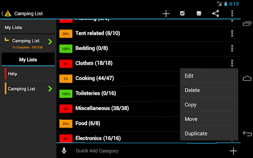 Camping Trip Planner(圖1)-速報App
