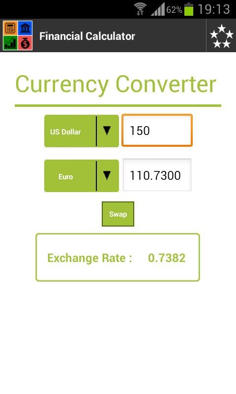Financial Calculator Screen 3