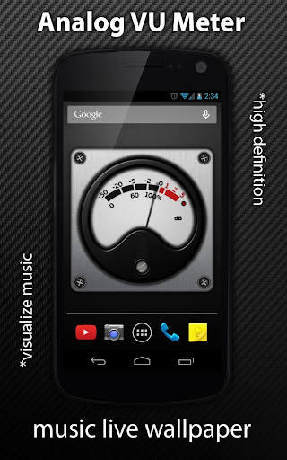 VU Meter Live Wallpaper Free