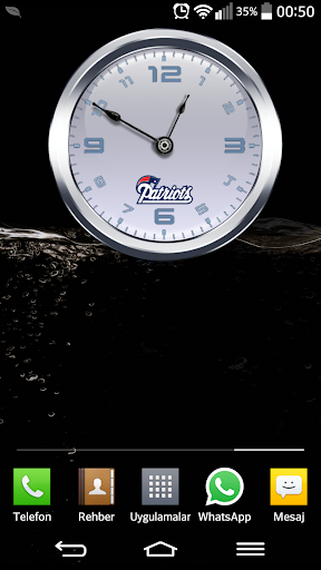 Patriots Clock Widgets