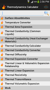 Thermodynamics Calculator Screenshots 2