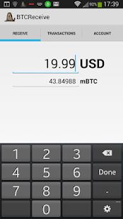 BTCReceive Screenshots 0