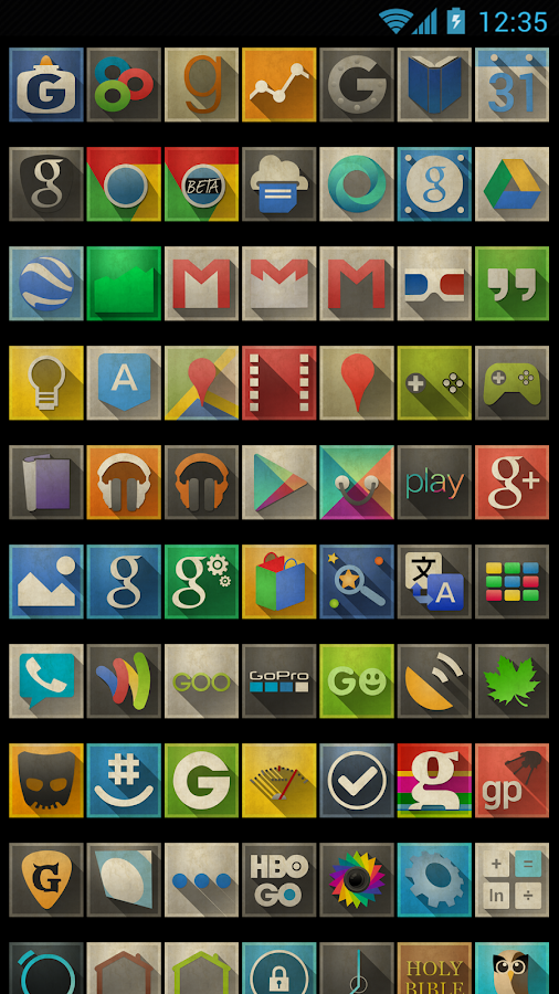 Axis - GO Apex Nova Theme - screenshot