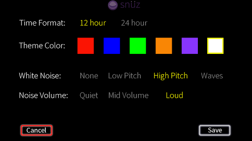 免費下載生活APP|Snüz Alarm - with white noise app開箱文|APP開箱王