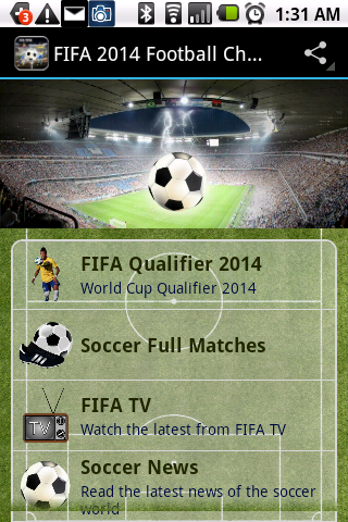 Soccer World Cup TV