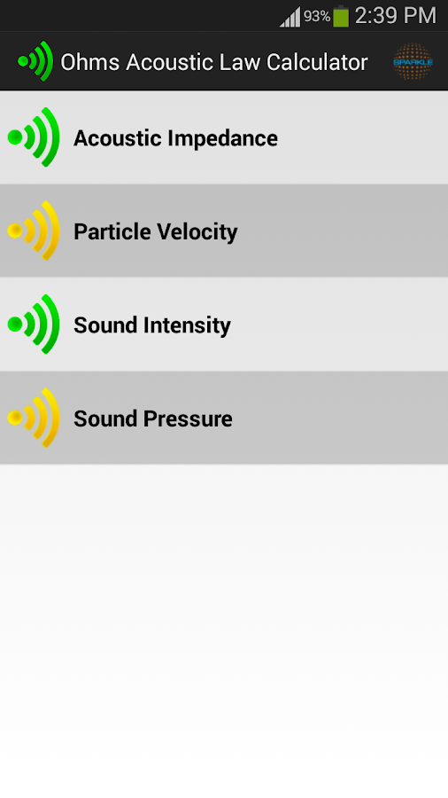 Ohms Acoustic Law Calculator Android Apps on Google Play