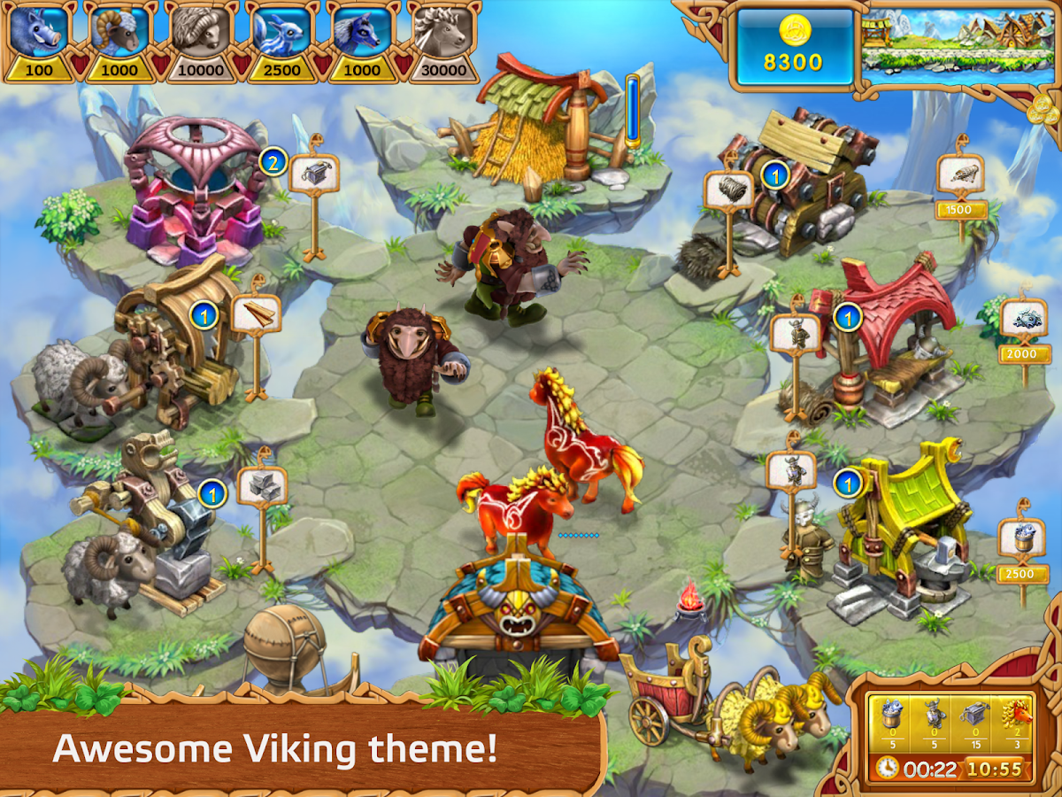 Farm Frenzy: Viking Heroes - screenshot