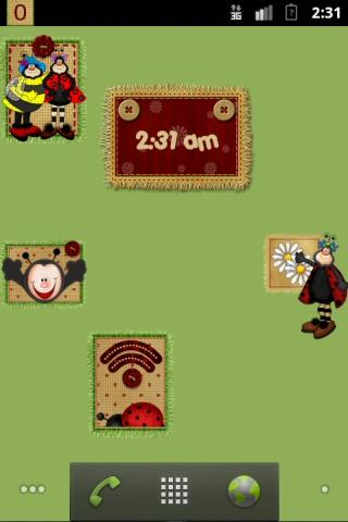 Cute Ladybugs Widgets Screen 2