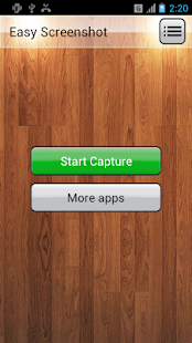 Captura de pantalla de la aplicacion Android Screenshot