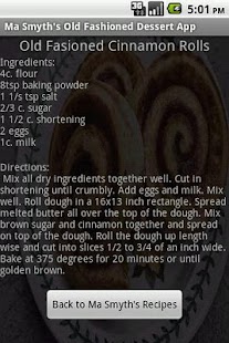 Ma Smyth's Dessert App Screenshots 2