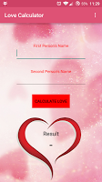 Love Calculator APK صورة لقطة الشاشة #1