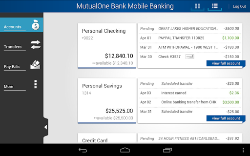 【免費財經App】MutualOne Bank Mobile Banking-APP點子