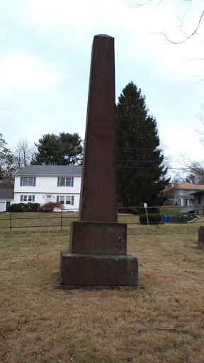 Monument for the First Meeting House in Meriden
