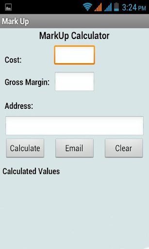 Markup Calculator