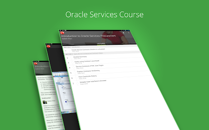 Oracle Service Course poster 5