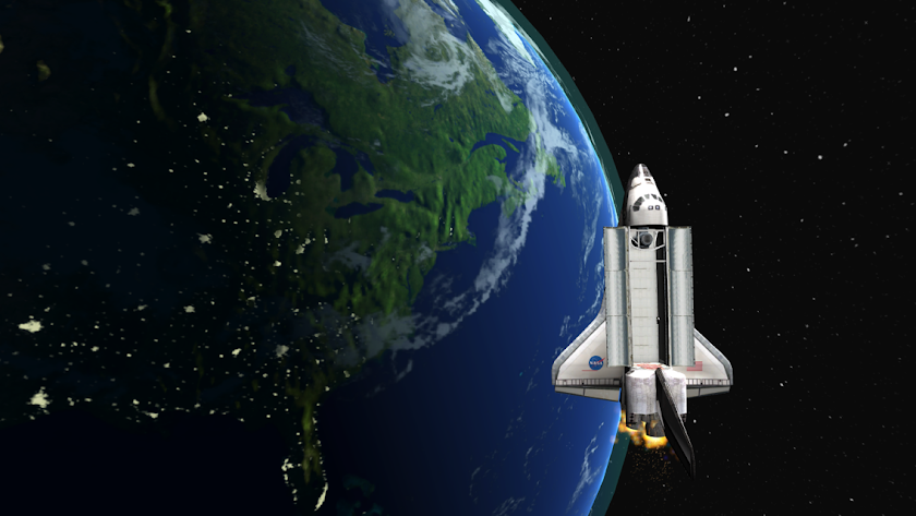 Space Shuttle Simulator HD Screen 3