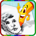 Draw On Pictures : Art Studio icon