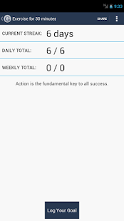 Daily Goal Tracker | Log Pro Screenshots 1