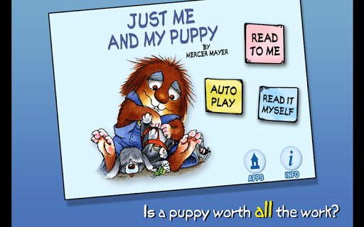 【免費書籍App】Just Me and My Puppy-APP點子