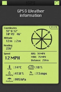 iGPS - GPS & Weather Screenshots 10