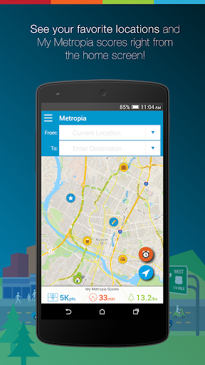 【免費旅遊App】Metropia-Driving a better city-APP點子