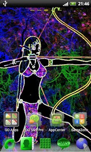 How to mod Theme Dark Elf for GO Launcher patch 3.0 apk for android