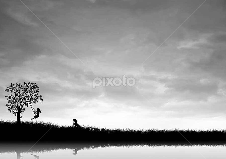 Waiting by Bocah Bocor - Illustration Places