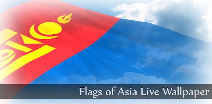 Flags of Asia Live Wallpaper