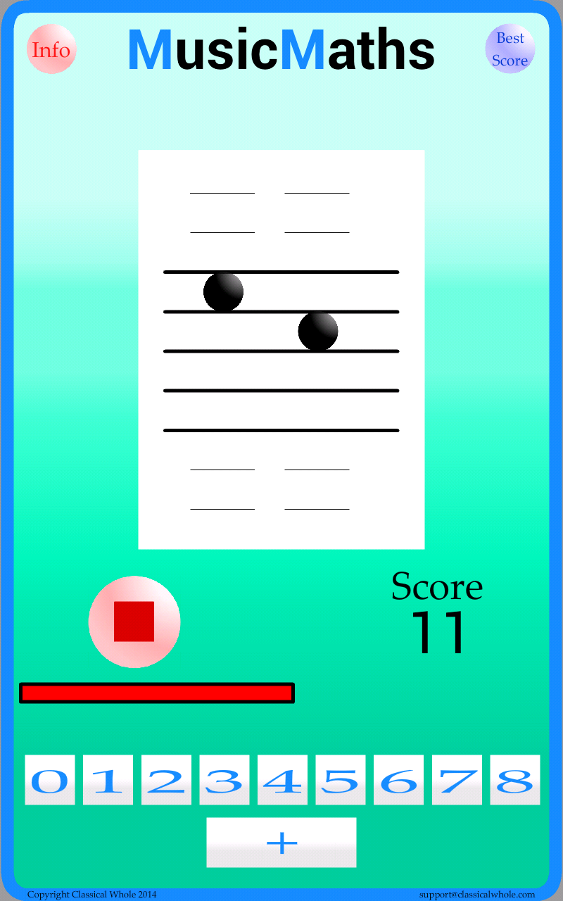 MusicMaths Screen 3