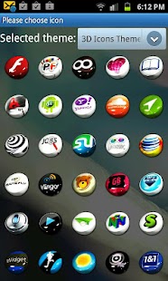 3D Icons v2 for Go Launcher EX - screenshot thumbnail