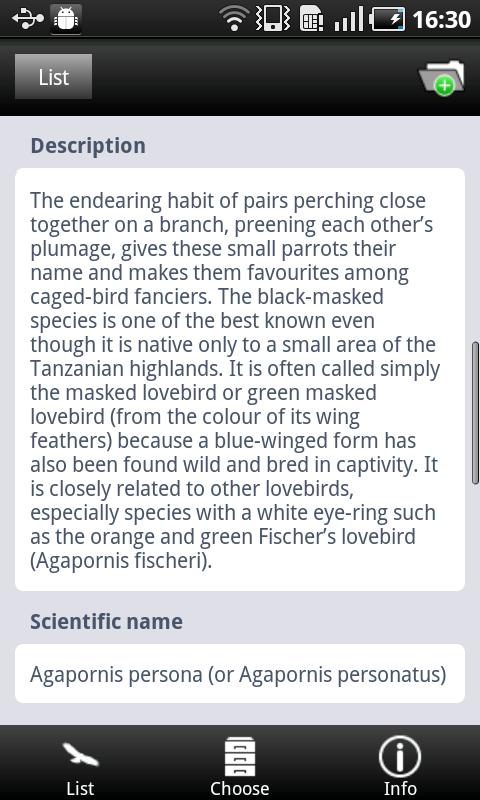 The World of Birds Screen 3